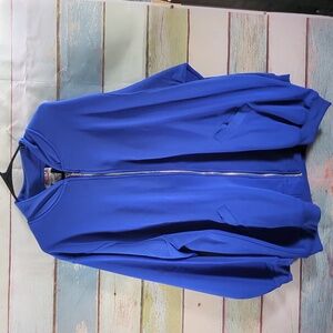 Bridge Gate Blue Zippered Sweatshirt